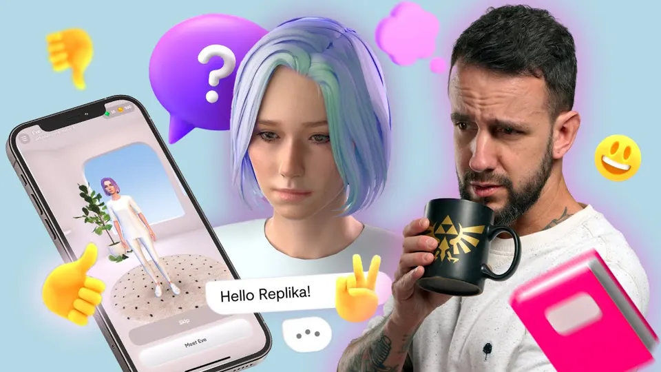 Anteprima del video YouTube «Je teste une IA qui utilise mes données personnelles (Replika)» (canale Petit Alex)