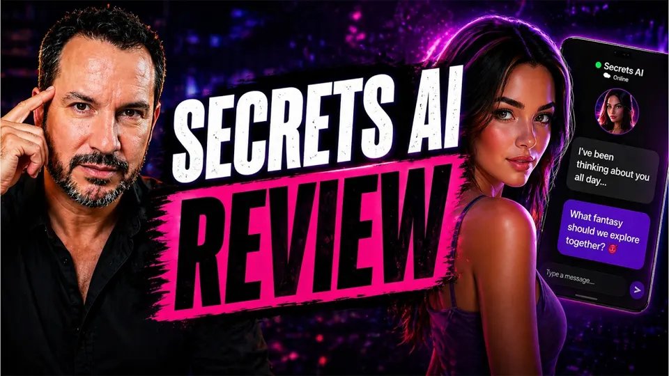 Anteprima del video YouTube «Secrets AI Review: I tested it so you don't have to» (canale AI Girlfriend Decoded)